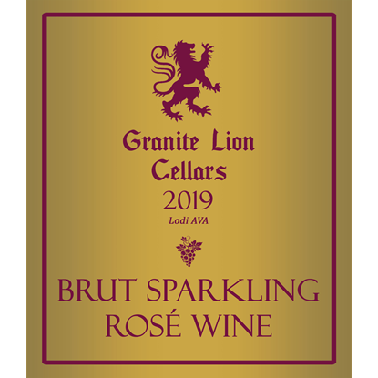 Picture of 2019 Brut Rosé Sparkling Wine
