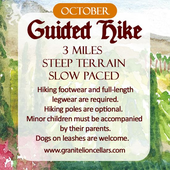 Picture of #10 October - Guided Hike