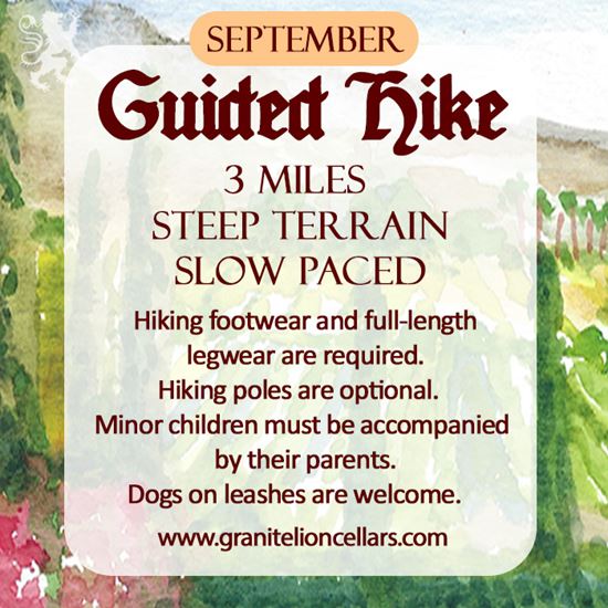 Picture of #9 September - Guided Hike
