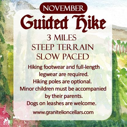 Picture of #11 November - Guided Hike