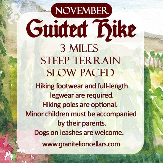 Picture of #11 November - Guided Hike