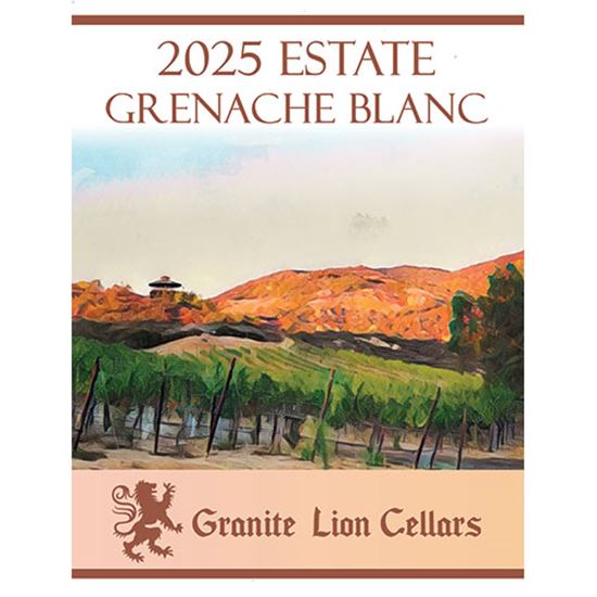 Picture of 2025 Grenache Blanc Estate